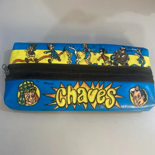 Estojo Escolar Chaves e a Vila - Raridade 1992 Roberto Bolaños Chespirito CH Oroginal
