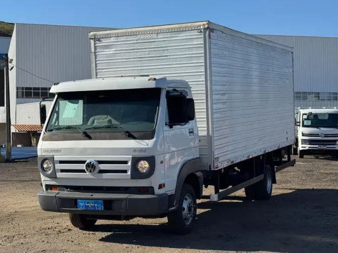 VW 9.150 DELIVERY 2012 - CAMINHAO 3/4 BAU 6,20 FUNDO DE CHAPA 8150 *0