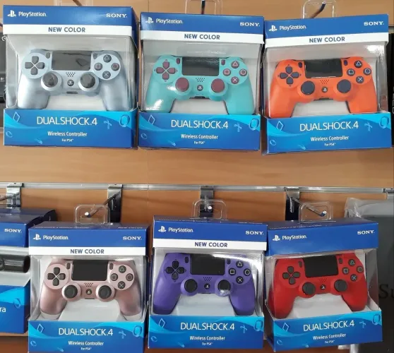 Controle ps4 personalizado de várias cores