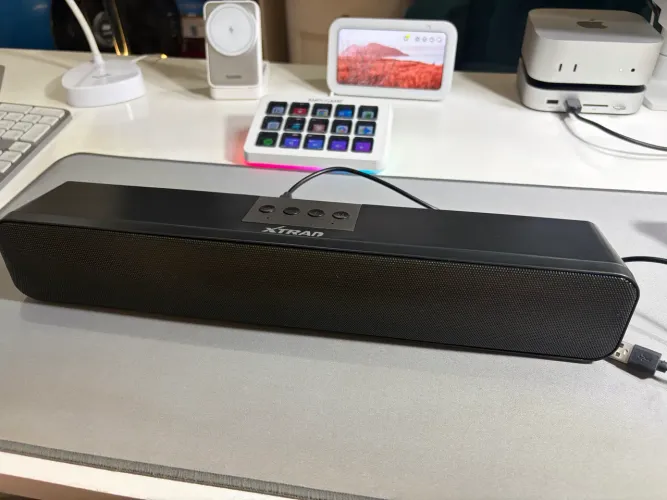 Soundbar Bluetooth com luzes led xtran