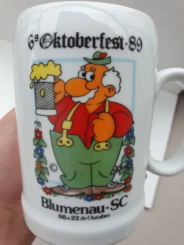 Caneco Chopp 6 Oktoberfest Vovô Chopão Blumenau Raridade