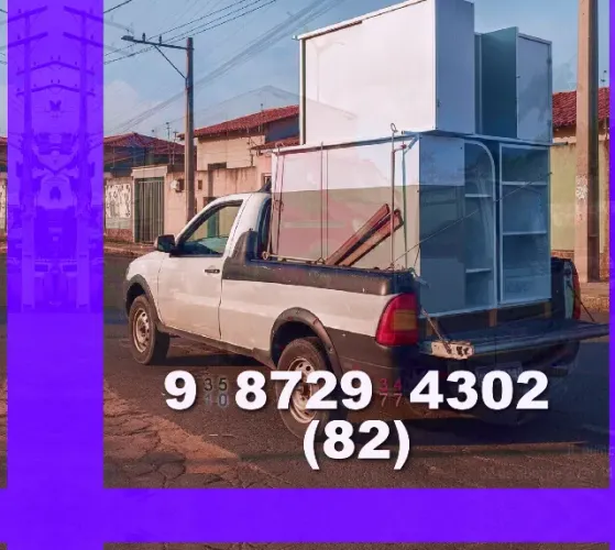 frete rápido e seguro! solicite agora e receba em minutos!
