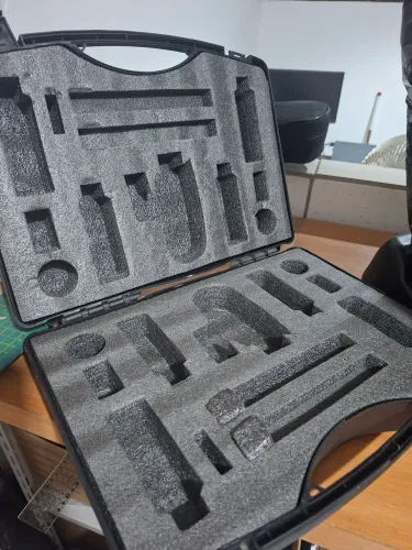 Maleta microfone de bateria