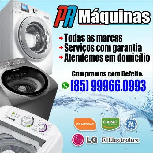 Compramos máquina de lavar com defeito