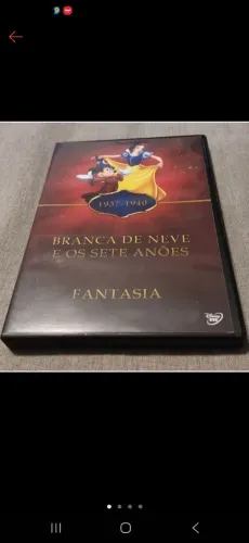 Branca de Neve e os sete anões + Fantasia DVD Triplo