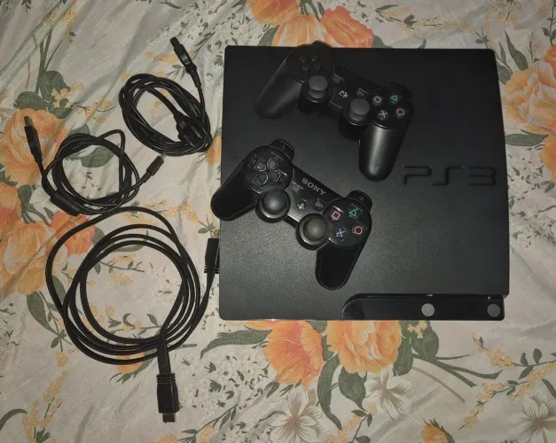 Ps3 Slim + 23 Jogos Mídia Física