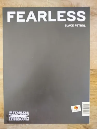 Álbum le sserafim fearless versão black petrol 2022