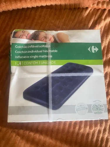Colchão de solteiro inflável