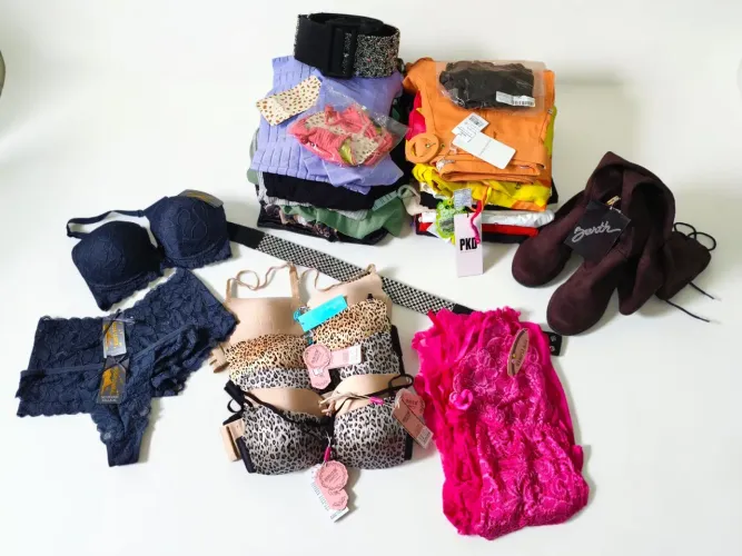 Lote Roupas Novas Feminina Bota 34