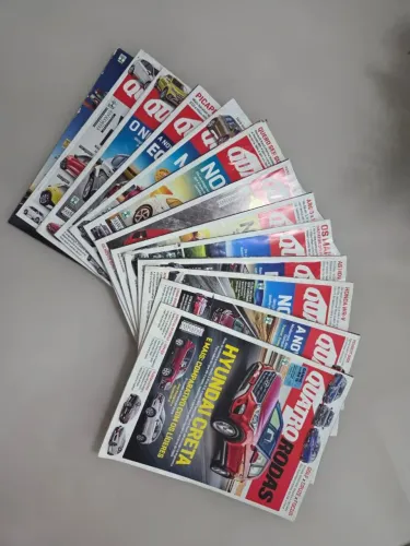 Coleção revista quatro rodas