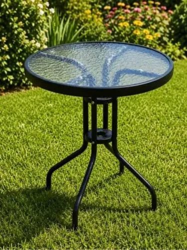 Mesa de Aço Redonda 60cm(Produto Novo na Caixa)