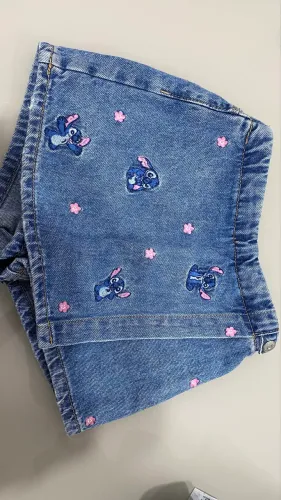 Short jeans da zara , 2anos