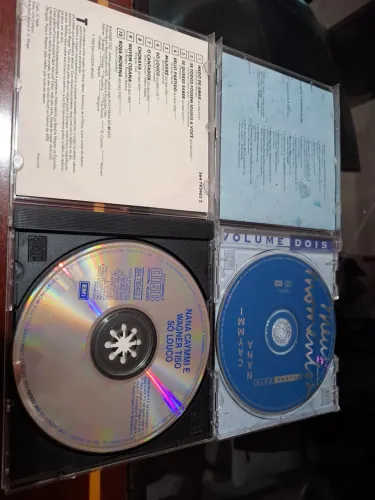 4 CDs de Nana Caymmi. Espetáculo de cds 