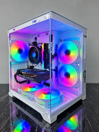 PC Gamer Ryzen 7 5700+ RTX 5050 8GB + 16GB DDR4 + SSD 512GB + Fonte 600W <br>