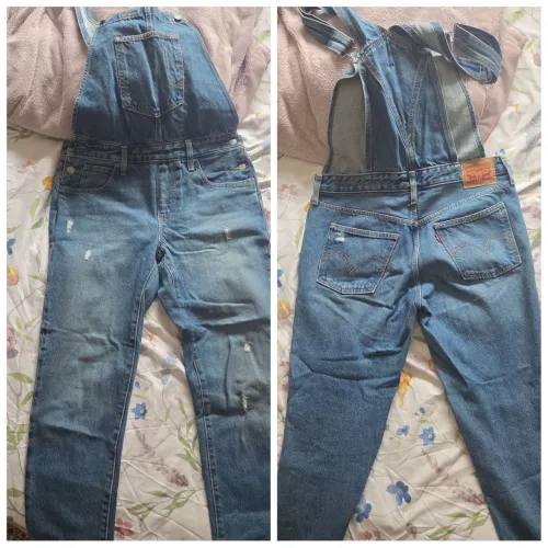 Levis jardineira feminina m