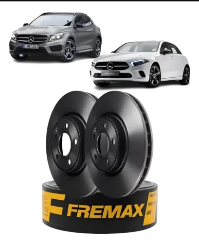 Par Disco de Freio BD0107 - Mercedes-Benz Classe A / GLA 2.0 Turbo - Fremax