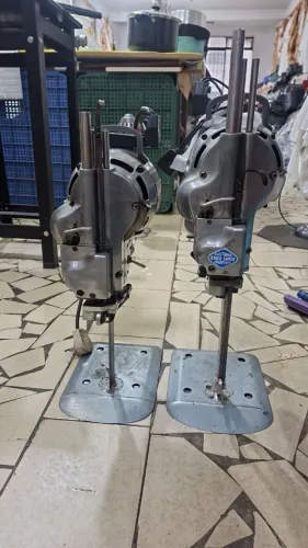 Duas Máquina Corte Tecido, 8" e 10"<br>Taiwan e Alemao <br>Ja revisado 