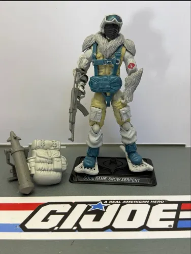 Gi Joe 25th Cobra Polar Assault "SNOW SERPENT" - 2008 - comandos em ação