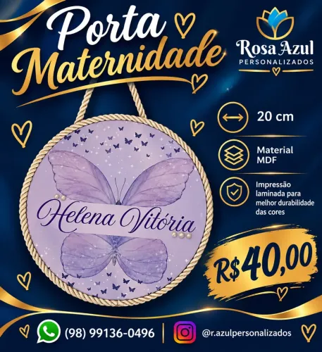 Porta maternidade 