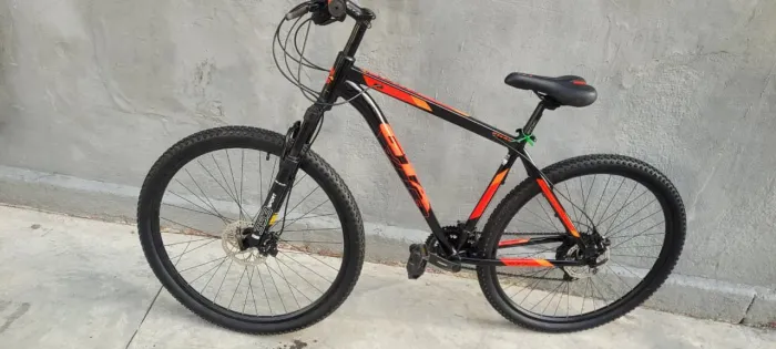 Bicleta toda shimano quadro de alumínio