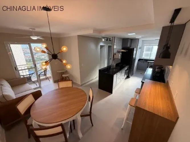 Apartamento para locação na Vila Joaquim Inacio em Campinas-SP: 2 quartos, 2 salas, 1 banh