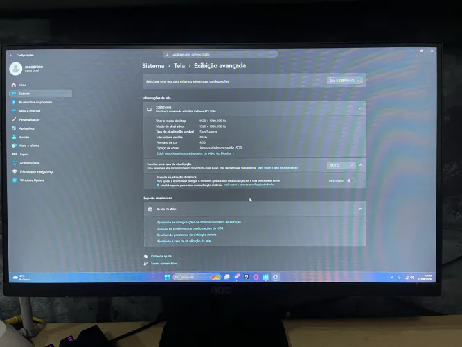 Monitor gamer