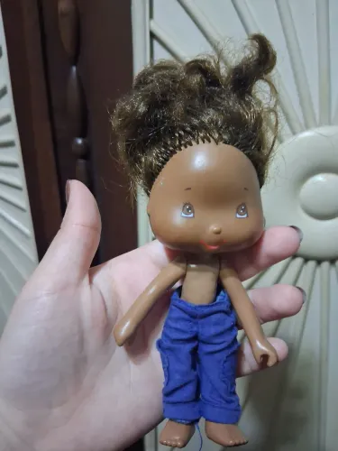 Boneca laranjinha estrela