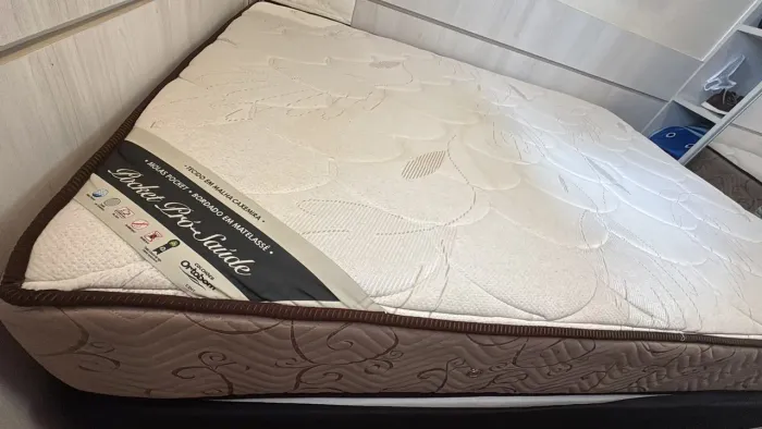 CAMA CASAL ORTOBOM COM BOX ORTOBOM ZERADA
