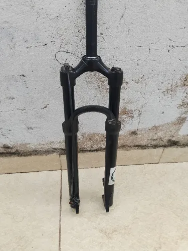 Suspensão de bicicleta ar e óleo com trava remota no guidão, aro 29