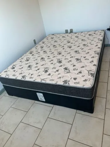 Cama box casal ortobom