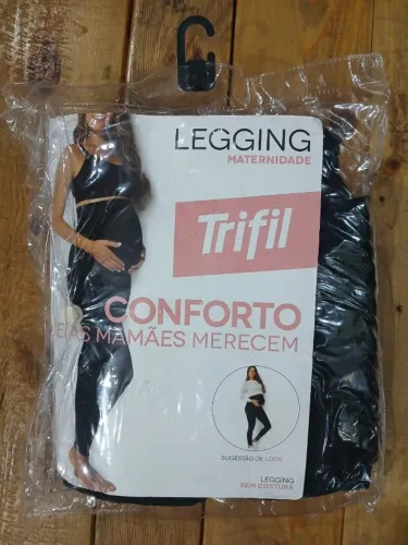 LEGGING TRIFIL CONFORTO MATERNIDADE TAMANHO ÚNICO VALOR 99,99