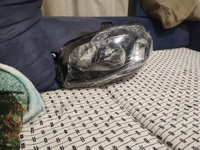 Farol máscara negra nunca usado 