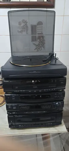 Aparelho de som Vintage *para decoração