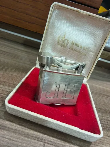 Isqueiro Taxco Mexico Lift Arm Prata Maciça 925 57g ano 1940 modelo Dunhill Unique