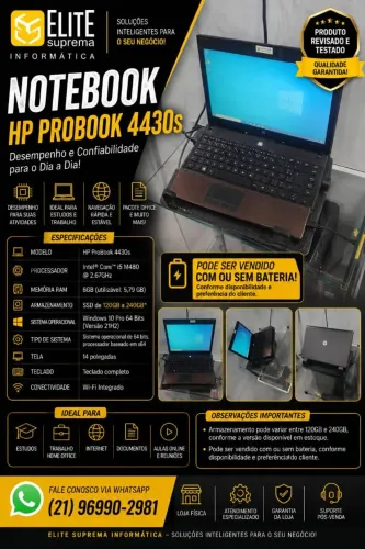 Notebook Hp Probook 4430s