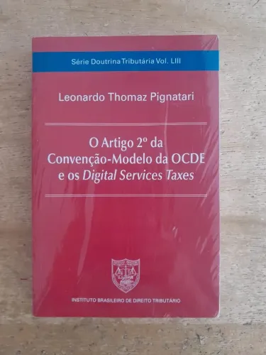 Livro Direito Tributário: O Artigo 2º Da Convenção-modelo da OCDE
