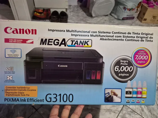 Impressora Canon G3100 com defeito na placa de wi-fi pra conserto ou retirada de peças