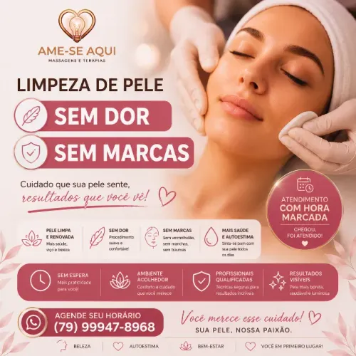 ? Limpeza de Pele sem Dor em Aracaju