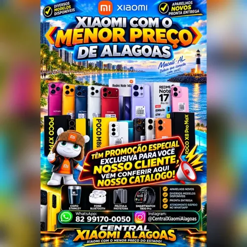 Xiaomi 17T 5G, Poco C85, Poco X8 Pro Max 5G e Diversos Modelos Disponíveis 
