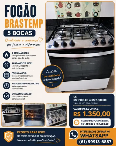VENDO ESSE FOGÃO! 