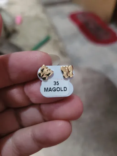 Brinco Magold Semi Jóia - Leia Descrição