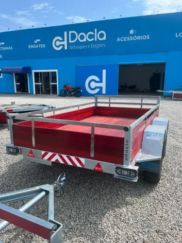 CARRETINHA TRUCADA 250x140 - reforçada, carga bruta - Dacla ** leia o anúncio **