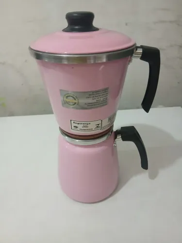 Cafeteira de alumínio