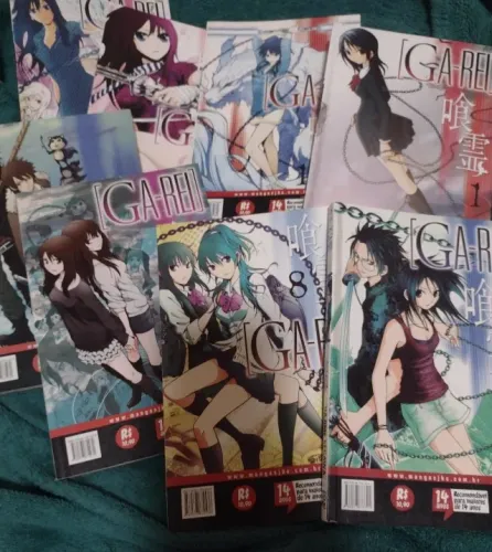 Coleções de Mangás (Ga-Rei, Samurai Girl, Full Metal Panic, Saber Marionette J ....)