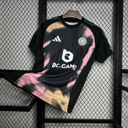 Camisa Leicester City Ii 24/25 Adidas Masculina - Preto M