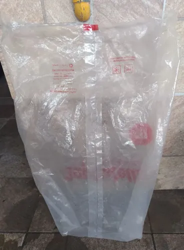Saco plástico resistente 18kg