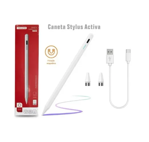Caneta Touch Screen  Ponta Fina para IPad