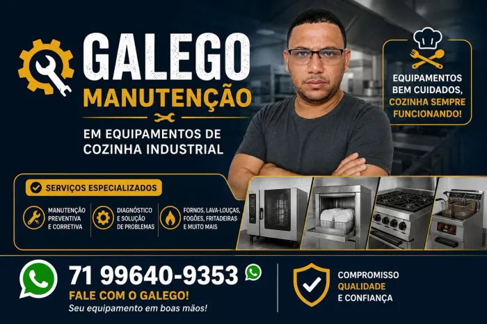 Manutenção de equipamentos industriais 