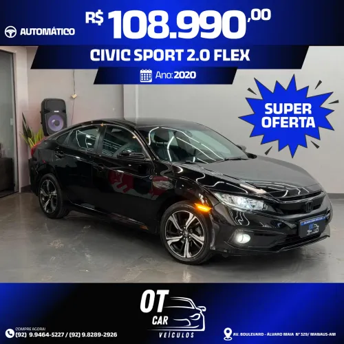 Honda Civic Sedan Sport 2.0 Flex 16V Aut.4p 2020
