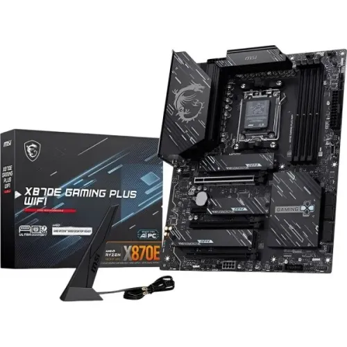 Placa-Mãe MSI X870E Gaming Plus AM5 DDR5 ATX Wi-Fi (NOVO)